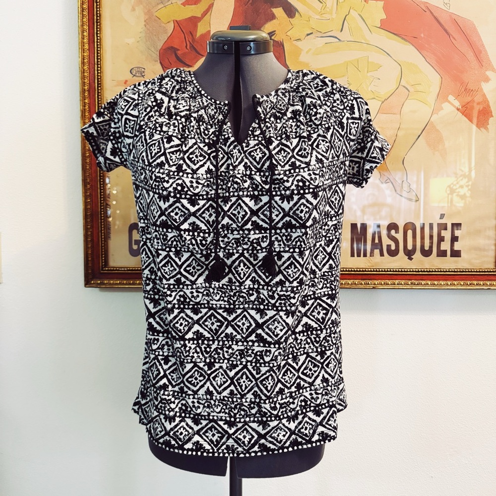 Ralph Lauren Aztec Top